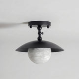 Surface Ceiling Lamp With Dome Shade And Adjustable Arm - Image 5