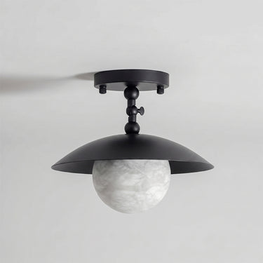 Surface Ceiling Lamp With Dome Shade And Adjustable Arm - Image 5