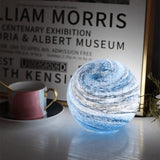 Swirled Glass Moon Table Lamp With Remote Control - Image 7