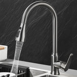 Swivelux Kitchen Faucet With Pull-Out Sprayer And 360-Degree Swivel - Image 5