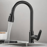 Swivelux Kitchen Faucet With Pull-Out Sprayer And 360-Degree Swivel - Image 6