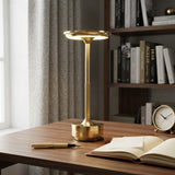 Textured Stem Tall Table Lamp With Touch Control - Image 1