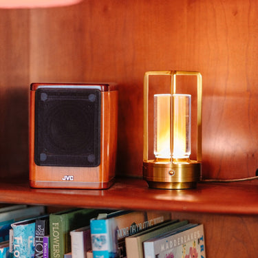 Touch Control Cordless Lantern Lamp With Metal Frame - Image 5