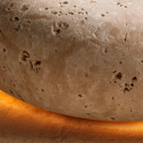 Travertine Pendant Light With Natural Stone Shade - Image 7