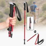 Trekking Poles For Men Lightweight Foldable Hiking Walking Sticks With Quick-Lock - Image 3