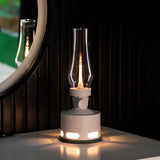 Vintage Rechargeable LED Lantern With Blow-To-Extinguish Function - Image 8