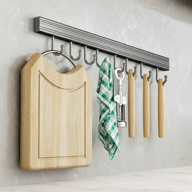 Wall Hook Organizer For Cutting Boards Cooking Spoons And Kitchen Utensils - Image 6