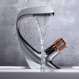 Waterfall Sink Faucet With Single Handle Mixer For Modern Bathrooms - Image 7