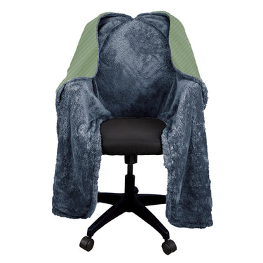 Weighted Office Chair Blanket With Cozy Soft Fabric - Image 1