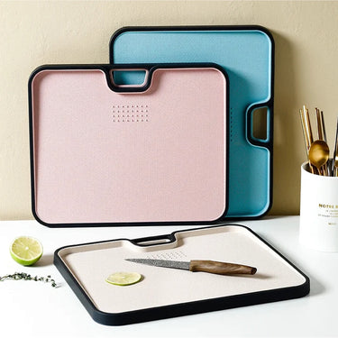 Wheat Straw Cutting Board With Double-Sided Design For Meat And Vegetables - Image 9