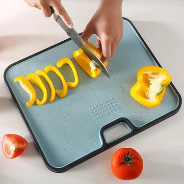 Wheat Straw Cutting Board With Double-Sided Design For Meat And Vegetables - Image 4