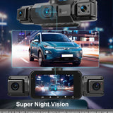Wireless Car Dash Cam Front And Rear With Night Vision For Full Vehicle Surveillance - Image 9