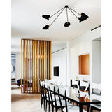 Womo Semi-Flush Multi Arm Chandelier - Image 5