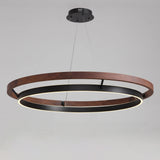 Womo Wood Circular LED Chandelier - Image 10