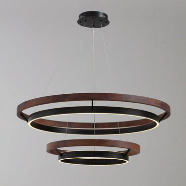 Womo Wood Circular LED Chandelier - Image 13
