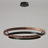 Womo Wood Circular LED Chandelier - Image 8