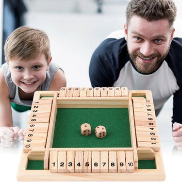 Wooden Math Board Game For Family Learning And Fun - Image 2