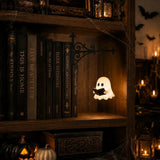 Wrought Iron Bookshelf Light With Hanging Pendant - Image 1